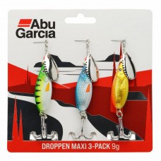 Abu Garcia Droppen Maxi Spinner Lure 3pk - ALL SIZES